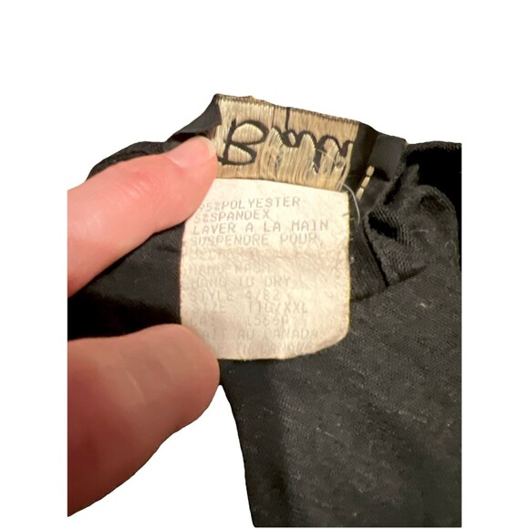 Bali Women's Black and Red tunic Top Size XXL Vintage Goth - Picture 8 of 8